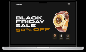 Horos - Black Friday Landing Page