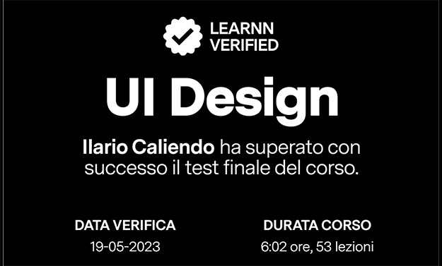 Certificate - UI Designer- Learnn